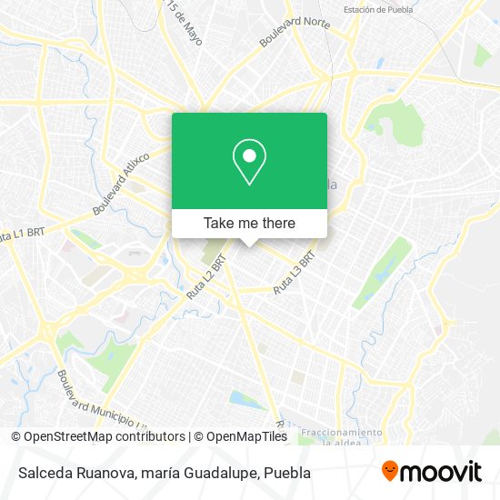 Mapa de Salceda Ruanova, maría Guadalupe
