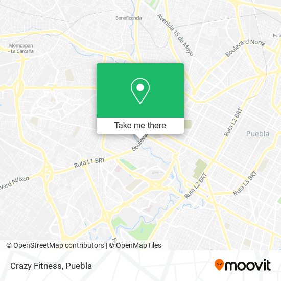 Crazy Fitness map