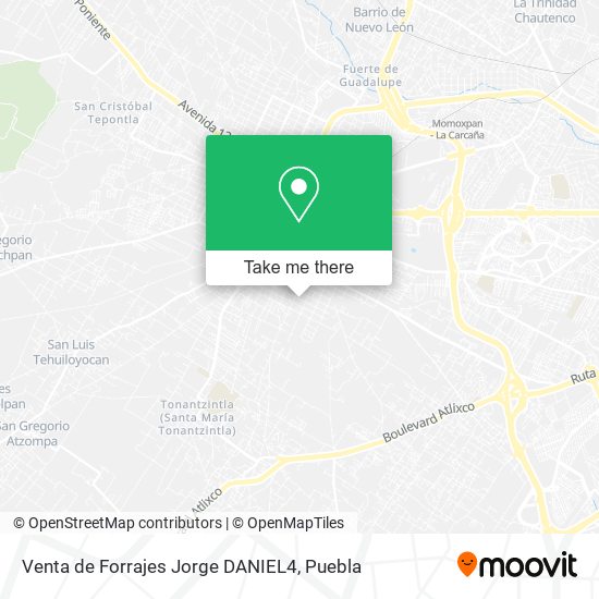 Mapa de Venta de Forrajes Jorge DANIEL4