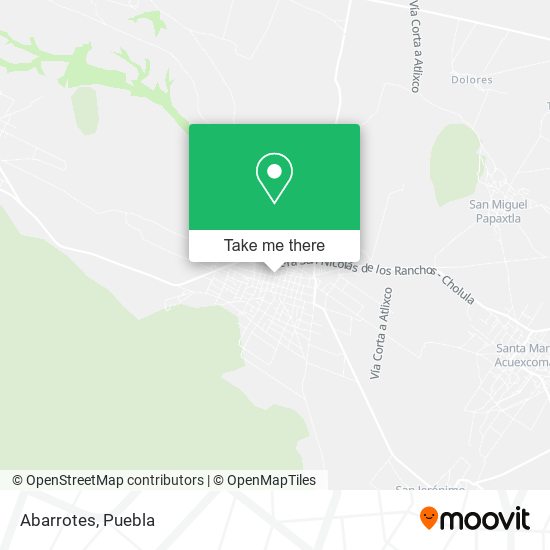 Abarrotes map