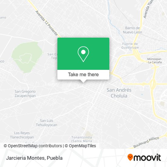 Jarcieria Montes map