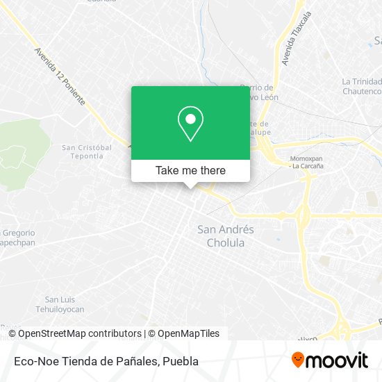 Mapa de Eco-Noe Tienda de Pañales