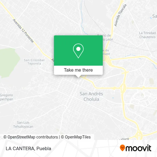 LA CANTERA map