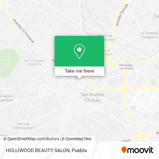 Mapa de HOLLIWOOD BEAUTY SALON