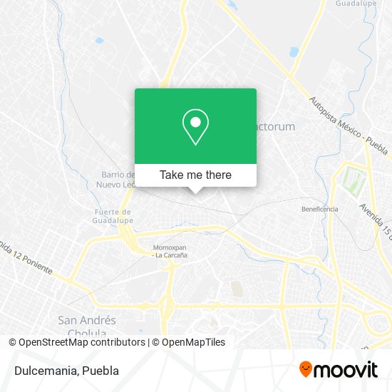 Mapa de Dulcemania