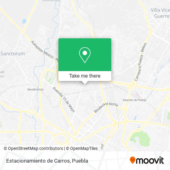Estacionamiento de Carros map