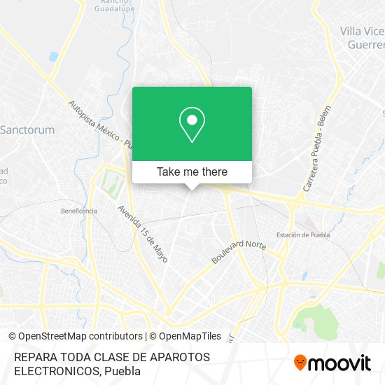 REPARA TODA CLASE DE APAROTOS ELECTRONICOS map