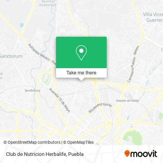 Club de Nutricion Herbalife map