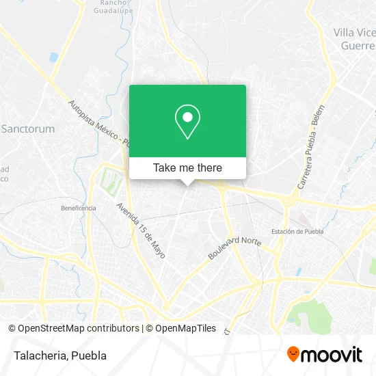 Talacheria map
