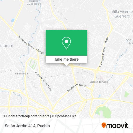 Salón Jardín 414 map