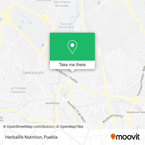 Herbalife Nutrition map