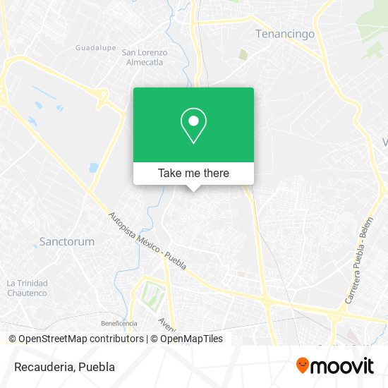 Mapa de Recauderia