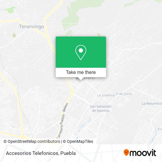 Mapa de Accesorios Telefonicos
