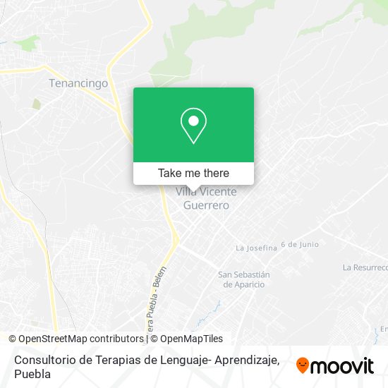 Consultorio de Terapias de Lenguaje- Aprendizaje map