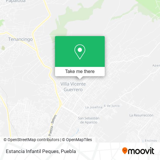 Estancia Infantil Peques map