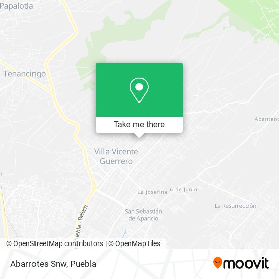 Abarrotes Snw map