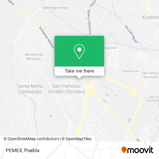 PEMEX map
