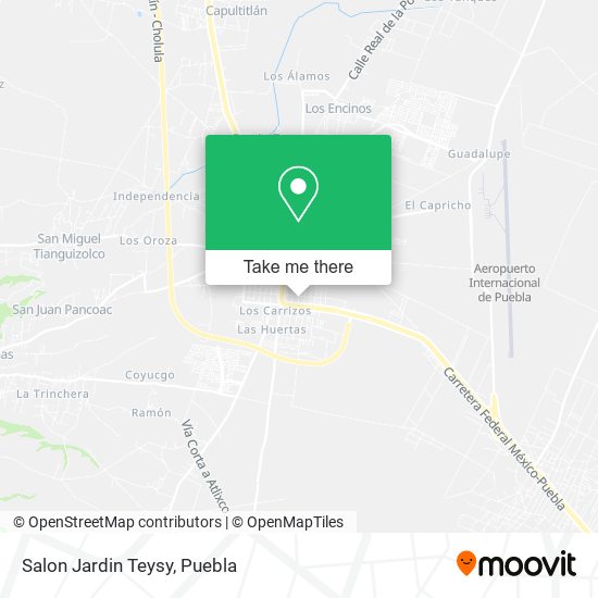 Mapa de Salon Jardin Teysy