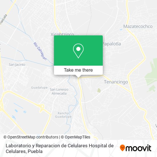 Laboratorio y Reparacion de Celulares Hospital de Celulares map