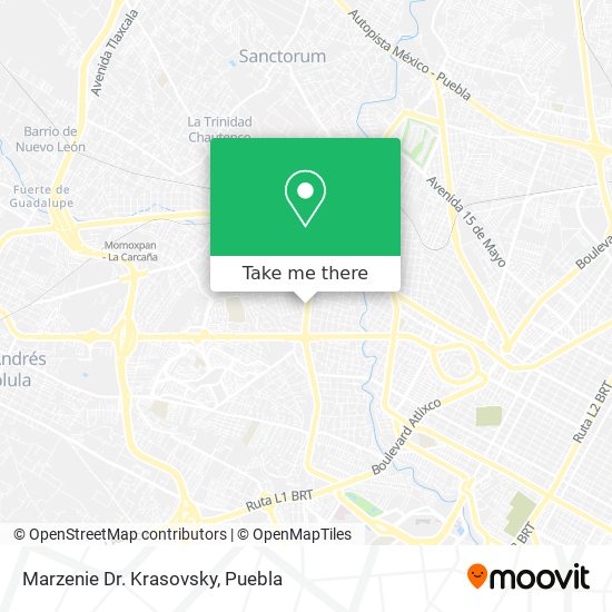 Mapa de Marzenie Dr. Krasovsky