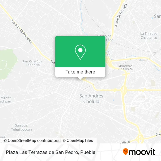 Plaza Las Terrazas de San Pedro map