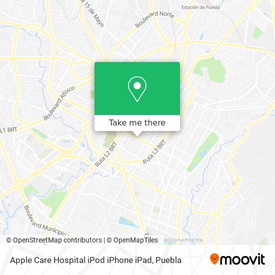 Apple Care Hospital iPod iPhone iPad map