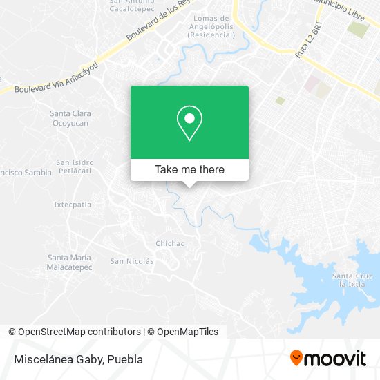 Mapa de Miscelánea Gaby