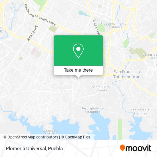 Mapa de Plomería Universal