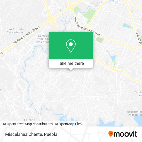 Mapa de Miscelánea Chente