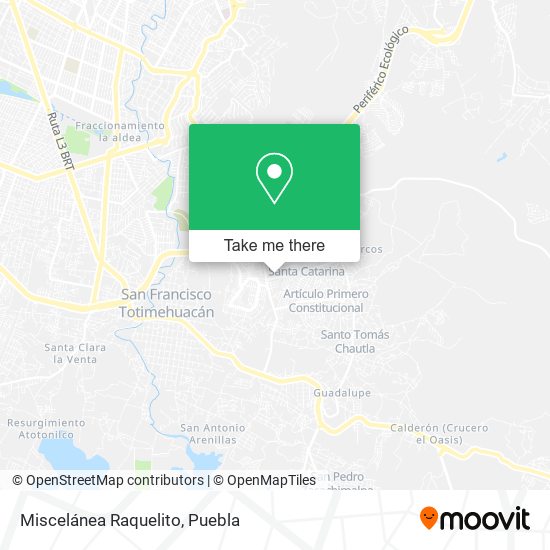 Mapa de Miscelánea Raquelito
