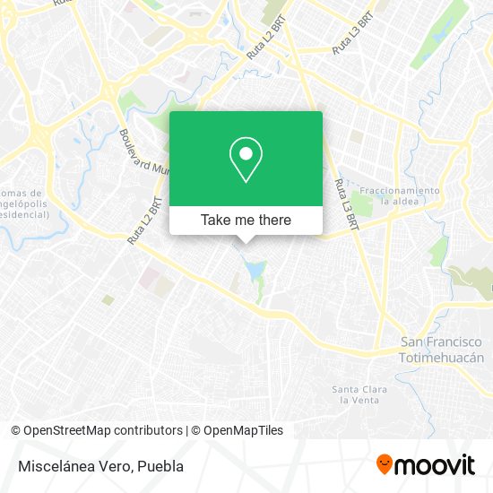 Mapa de Miscelánea Vero