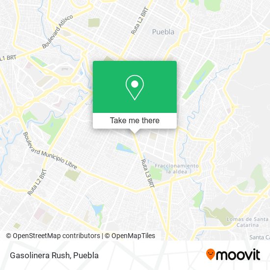 Mapa de Gasolinera Rush