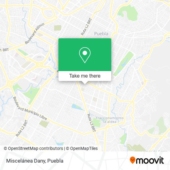 Mapa de Miscelánea Dany