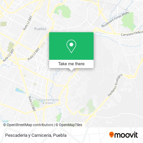 Mapa de Pescadería y Carniceria