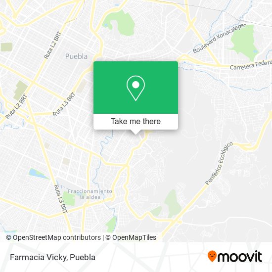 Mapa de Farmacia Vicky