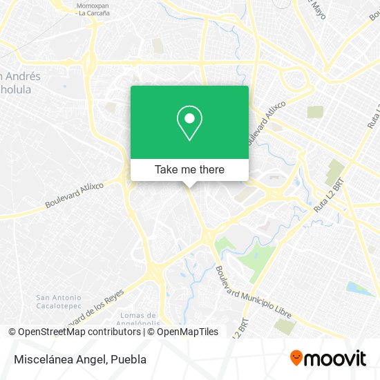Mapa de Miscelánea Angel