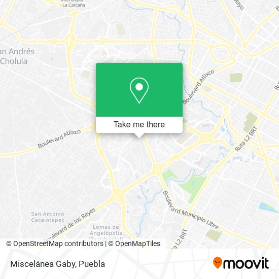 Miscelánea Gaby map