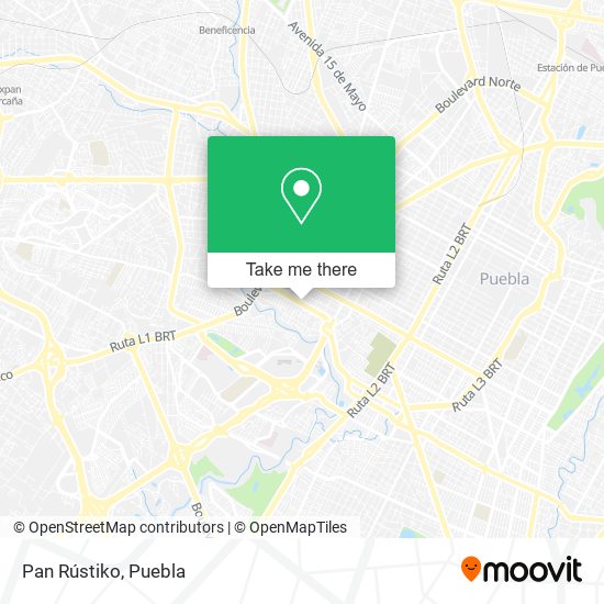 Mapa de Pan Rústiko