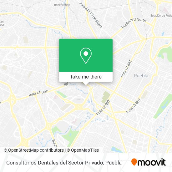 Mapa de Consultorios Dentales del Sector Privado