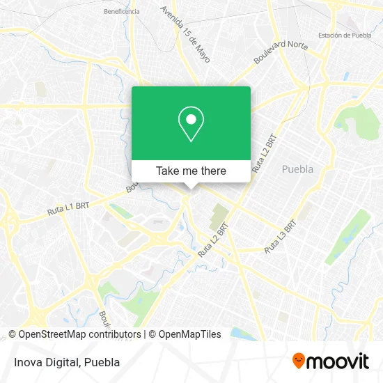 Inova Digital map