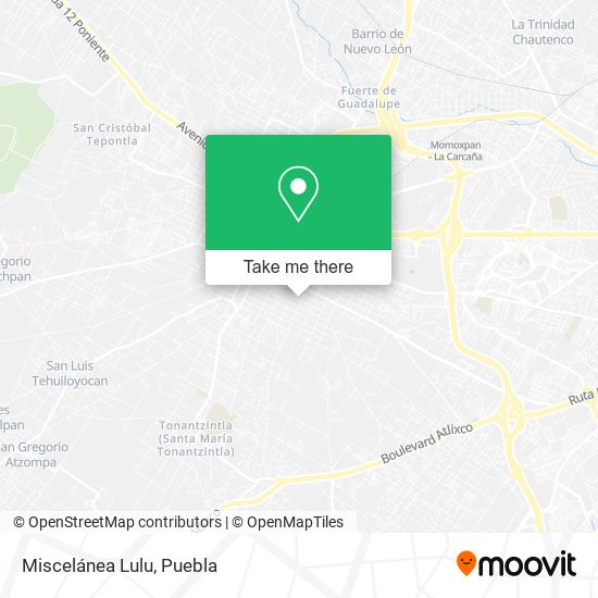 Mapa de Miscelánea Lulu