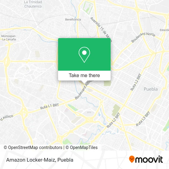 Amazon Locker-Maiz map