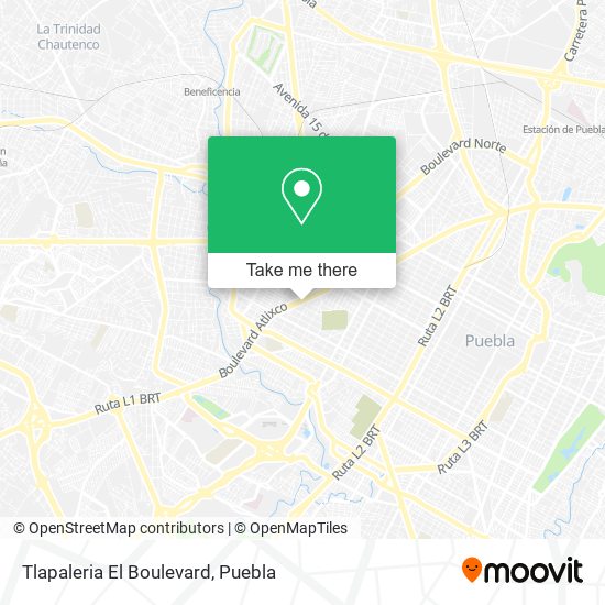 Tlapaleria El Boulevard map