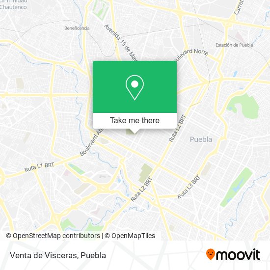 Mapa de Venta de Visceras