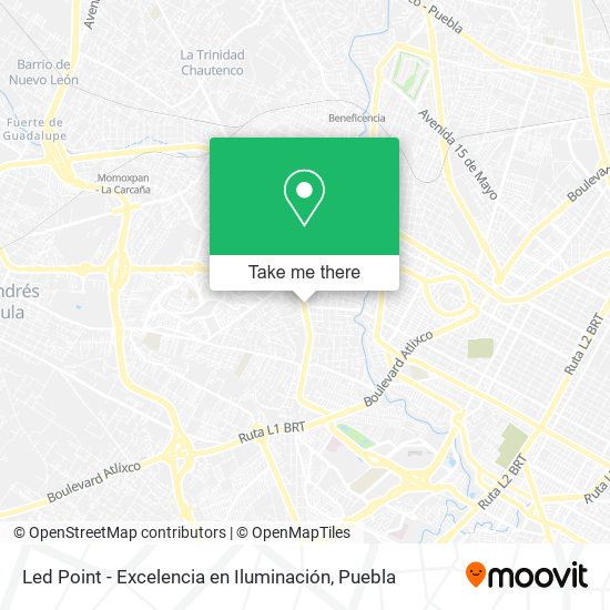Mapa de Led Point - Excelencia en Iluminación