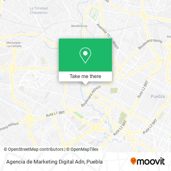 Agencia de Marketing Digital Adn map
