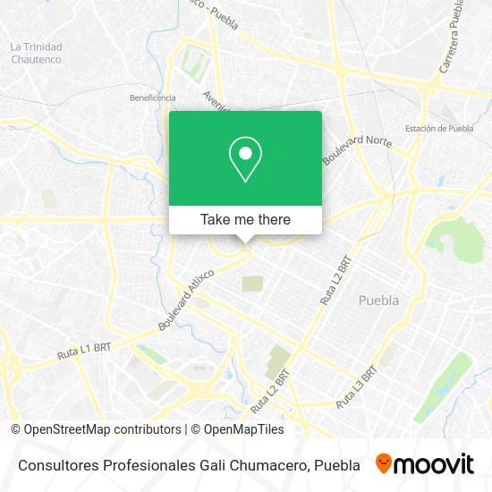Consultores Profesionales Gali Chumacero map