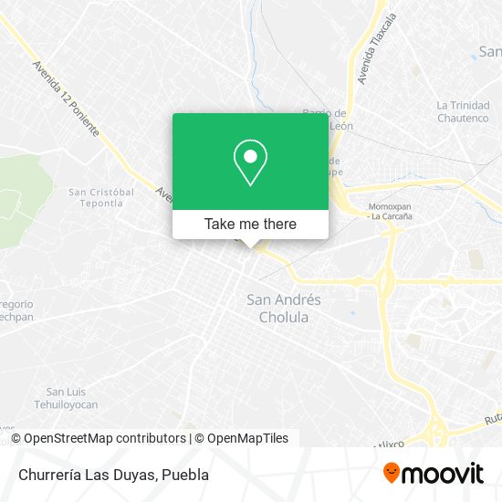 Churrería Las Duyas map