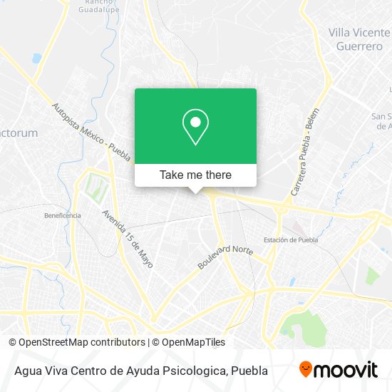 Agua Viva Centro de Ayuda Psicologica map