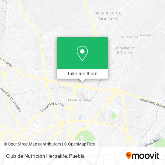 Club de Nutrición Herbalife map